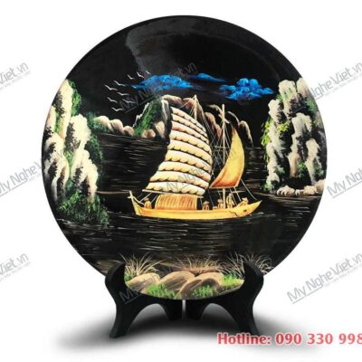 ranh Đĩa Sơn Mài Thuận Buồm Xuôi Gió