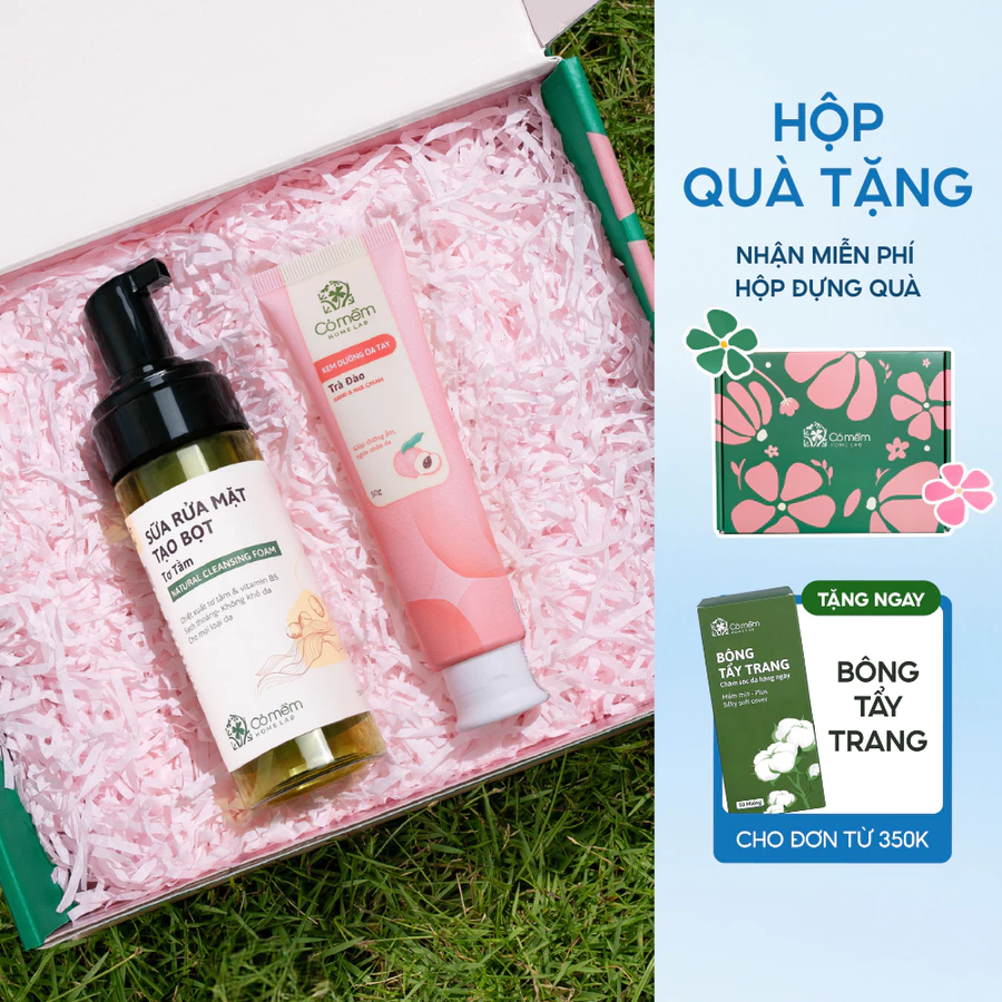 Kem Dưỡng Da Tay Và Bọt Rửa Mặt