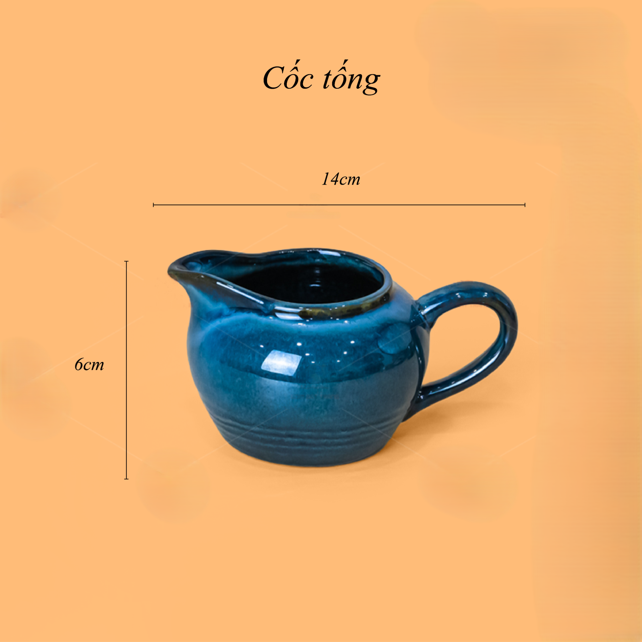 Bộ Ấm Trà Đĩa Men Hỏa Biến Xanh Khay Hoa Xanh (4)