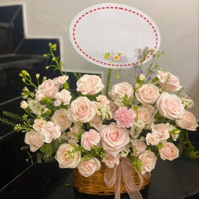 Giỏ Hoa Yêu Thương (dịp kỷ niệm)
