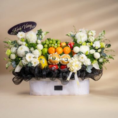Giỏ Trái Cây Chia Buồn Sang Trọng