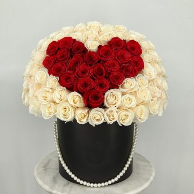 Hộp Hoa Trái Tim Yêu Thương